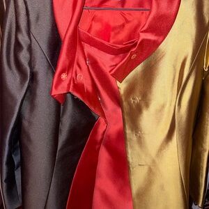 Colorful church suit